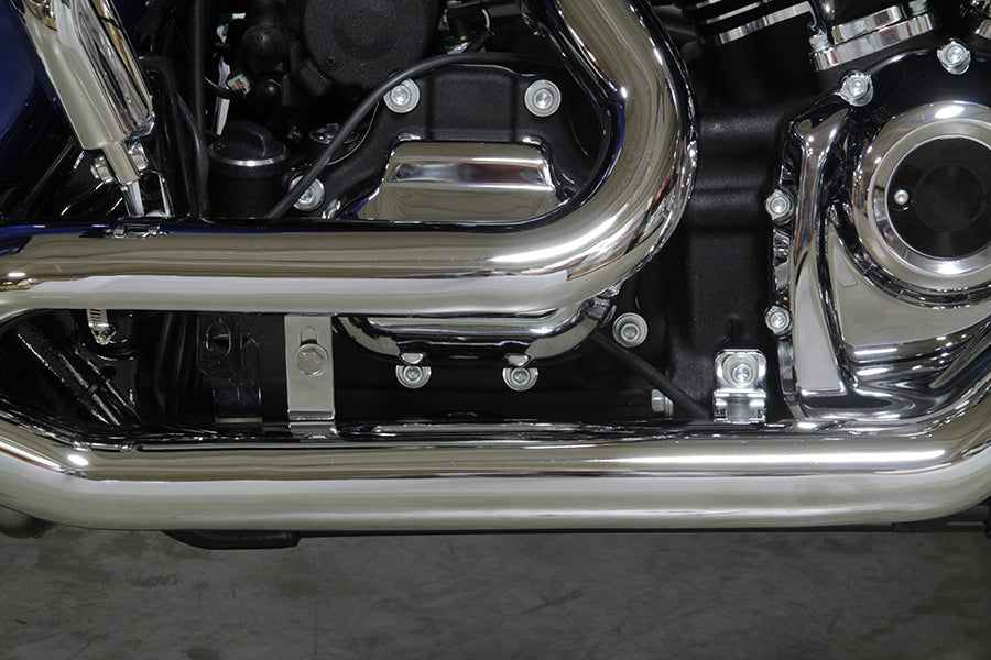 HARLEY M8 True Dual Auspuffkrümmer-Kit passend für 2017-UP FLT,