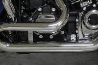 HARLEY M8 True Dual Auspuffkrümmer-Kit passend für 2017-UP FLT,