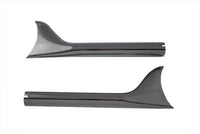 HARLEY Straight 18 Zoll Fishtail-Erweiterungsset Passend für 0- Zoll Custom, Anwendung für 1-7/8 Zoll Rohre"
