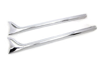 HARLEY 36 Zoll Straight Fishtail Verlängerungsset Chrom Passend für 0- Custom, Anwendung für 1-3/4 Zoll Rohre"