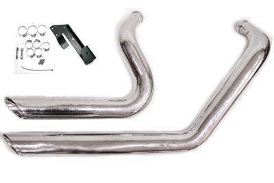 HARLEY Auspuff Drag Pipe Set Short Shots passend für XL-Modelle der Baujahre 2004-2013,