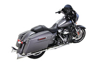 HARLEY M8 36 Zoll Straight Fishtail Auspuffverlängerungsset Chrom Passend für 2017-UP FLT,