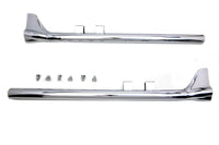 HARLEY 36 Zoll Bronx Straight Tail Set Chrom Passend für 1995-2016 FLT,