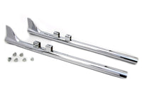 HARLEY 36 Zoll Bronx Straight Tail Set Chrom Passend für 1995-2016 FLT,