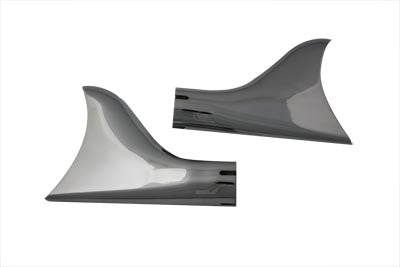 HARLEY Classic Fishtail Tip Set Schalldämpfer Passend für 0-  Custom, Anwendung für Schalldämpfer oder Straight Pipes