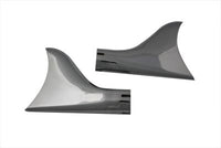 HARLEY Classic Fishtail Tip Set Schalldämpfer Passend für 0-  Custom, Anwendung für Schalldämpfer oder Straight Pipes