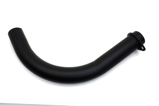 HARLEY Schwarzes Auspuffkrümmerrohr vorne passend für 1966-1969 FL,