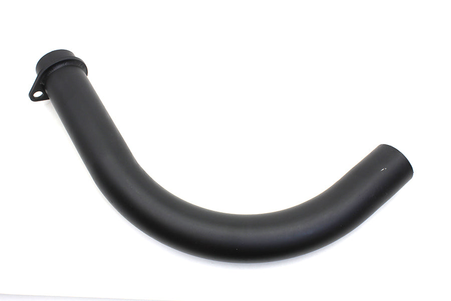 HARLEY Schwarzes Auspuffkrümmerrohr vorne passend für 1966-1969 FL,