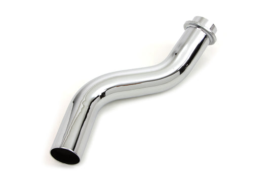 HARLEY Chromer Auspuffendrohr hinten für 1966-1969 FLH,