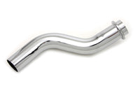 HARLEY Chromer Auspuffendrohr hinten für 1966-1969 FLH,