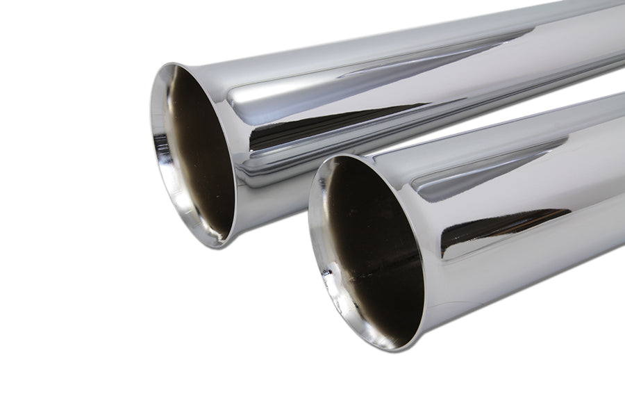 HARLEY Chrom Megaphon-Endstück-Set passend für 1958–1984 FL,