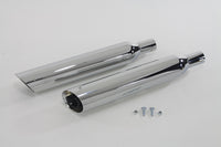 HARLEY Side Slash Style Slip-On Muffler Set fits 2000-2009 FXST,