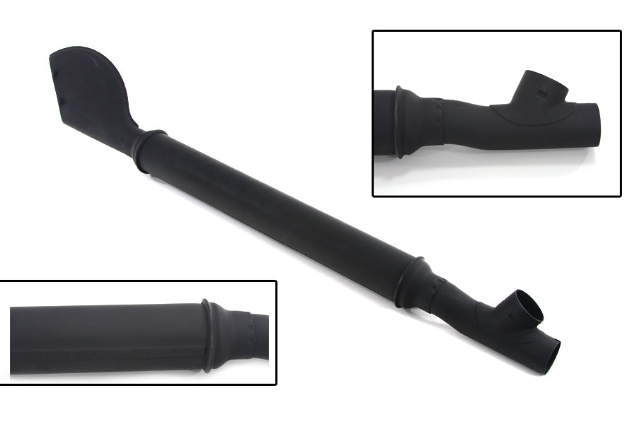 HARLEY Replica Black Finish Muffler fits 1937-1940 UL,   1937-1940 EL,