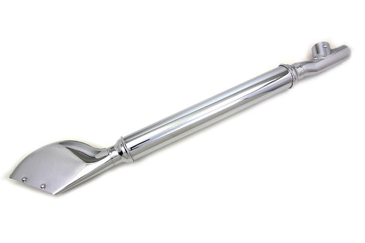 HARLEY Replica Muffler Chrome fits 1937-1940 UL,   1937-1940 FL,   1937-1940 EL,