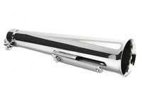 HARLEY Chrom Megaphon Widow Trust Endschalldämpfer Passend für 0- Custom, Anwendung für 1-3/4 Rohre, die 1 haben