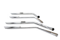 HARLEY MCM Illusion Drag Pipe Set Chrom passend für 1957-1978 XL, 1980-1984 XL,