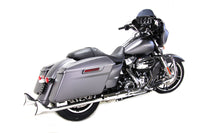 HARLEY M8 36 Zoll Gerade Fishtail Auspuff-Verlängerungs-Set Chrom Passend für 1995-2016 FLT,