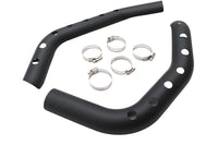 HARLEY Drag Auspuffrohr Hitzeschutz-Set passend für 2007-2013 XL,