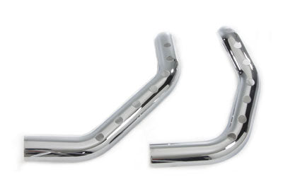 HARLEY Drag Auspuffrohr Hitzeschild Set passend für 2007-2013 XL,