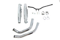 HARLEY XLH-XLCH Dual Type Exhaust System fits 1957-1978 XLH,  1959-1978 XLCH,