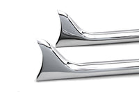 HARLEY 40 Zoll Straight Fishtail Auspuffverlängerung Set Chrom Passend für 0-  Custom, Anwendung