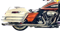 HARLEY Turn Out Endschalldämpfer Set Classic 1967 Style Chrom Passend für 2017-UP FLT,