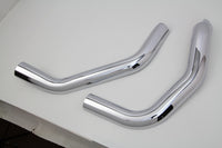 HARLEY Schlichtes Hitzeschild-Set Chrom Passend für XL ab 2014,