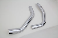 HARLEY Schlichtes Hitzeschild-Set Chrom Passend für XL ab 2014,