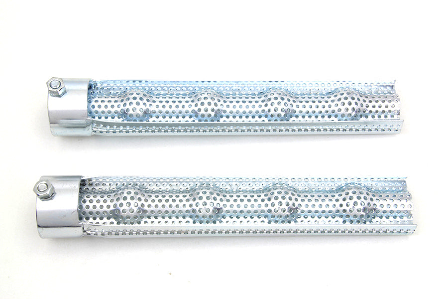HARLEY 9-1/2 Zoll Auspuffdämpfer-Set Stahl Passend für 0- Custom, Anwendung für 1-3/4 Zoll Rohre
