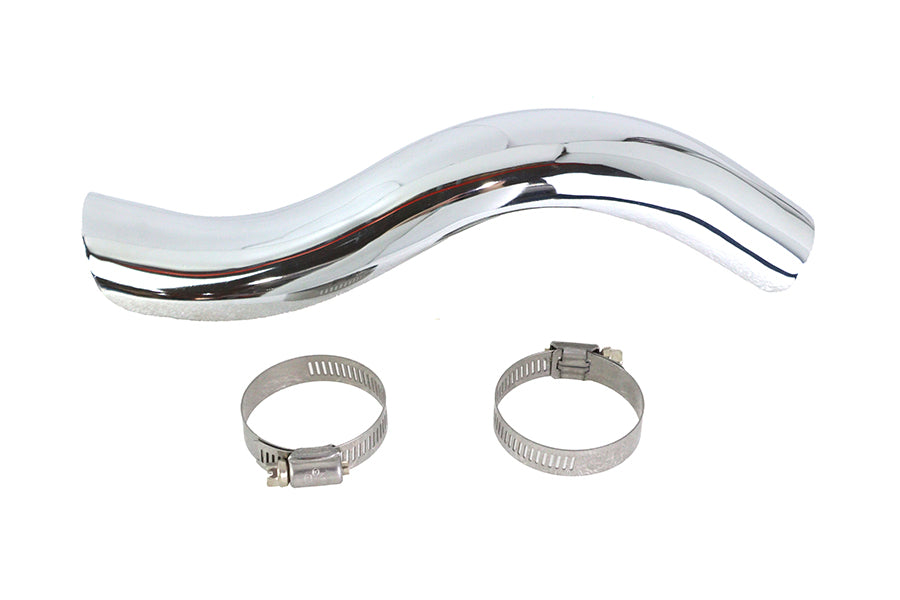 HARLEY Chrom-Hitzeschutz hinten passend für 1970–1984 FLH,