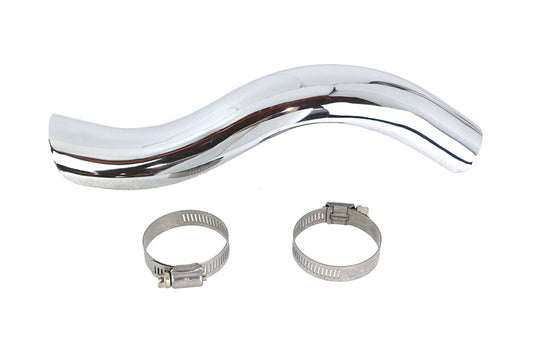 HARLEY Chrom-Hitzeschutz hinten passend für 1970–1984 FLH,