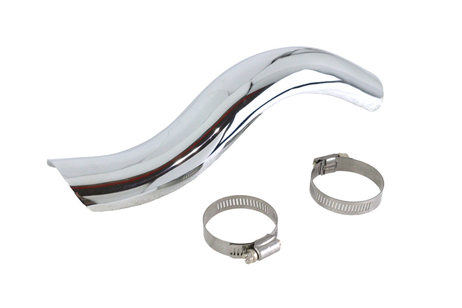 HARLEY Chrom-Hitzeschutz hinten passend für 1970–1984 FLH,