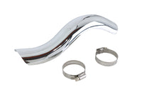 HARLEY Chrom-Hitzeschutz hinten passend für 1970–1984 FLH,
