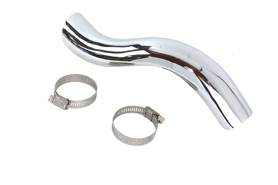 HARLEY Chrom-Hitzeschutz hinten passend für 1970–1984 FLH,