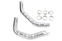 HARLEY Hitzeschild-Set gelocht, Chrom, passend für XL ab Bj. 2014,