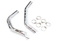 HARLEY Hitzeschild-Set gelocht, Chrom, passend für XL ab Bj. 2014,