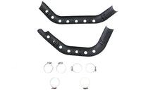 HARLEY Drilled Heat Shield Set Schwarz Passend für 2014-UP XL,