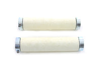 HARLEY 2-1/4 Zoll Rohrschalldämpfer-Set Passend für 0- Custom, Anwendung für Drag Pipes.