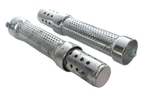 HARLEY Wyatt Gatling 1-7/8 Zoll Quiet Baffle Set Passt 0- Custom, Anwendung für Drag Pipes.
