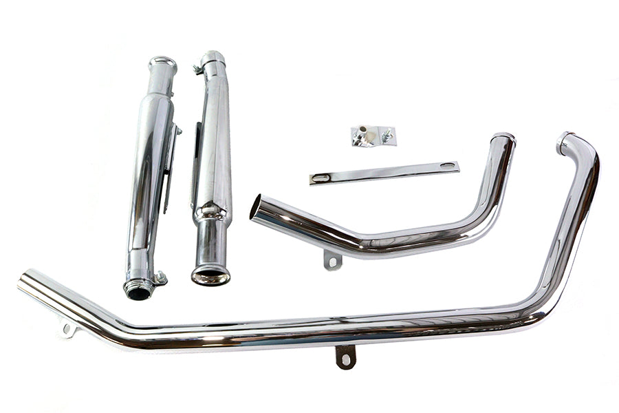 HARLEY Evolution Upsweep Megaphone Kit starr Passend für 1986-2017 FXST, 1986-2017 FLST,