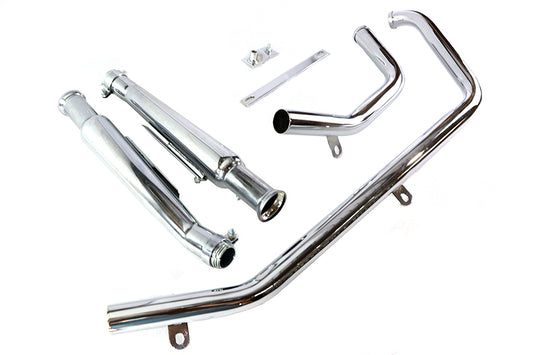 HARLEY Evolution Upsweep Megaphone Kit starr Passend für 1986-2017 FXST, 1986-2017 FLST,