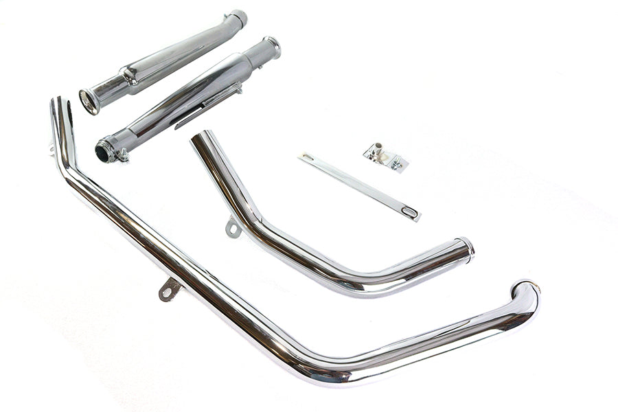 HARLEY Evolution Upsweep Megaphone Kit starr Passend für 1986-2017 FXST, 1986-2017 FLST,