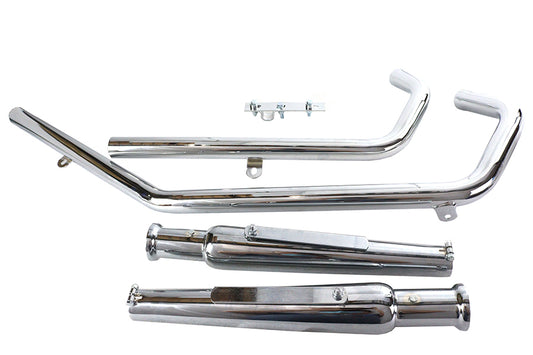 HARLEY XL Upsweep Megaphone Kit starr Passend für XL-Modelle von 1957-1985,