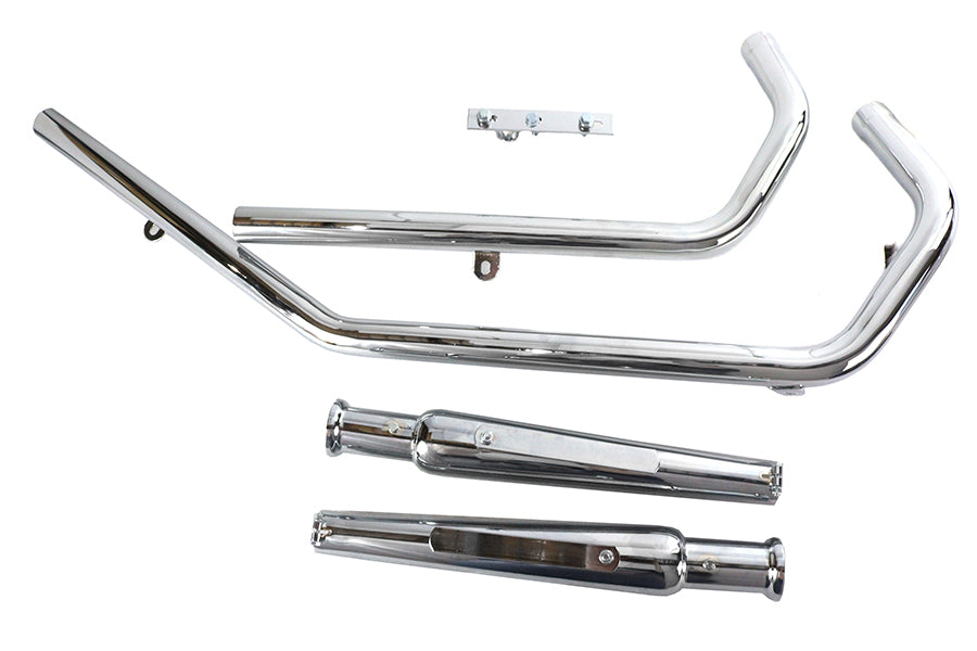 HARLEY XL Upsweep Megaphone Kit starr Passend für XL-Modelle von 1957-1985,