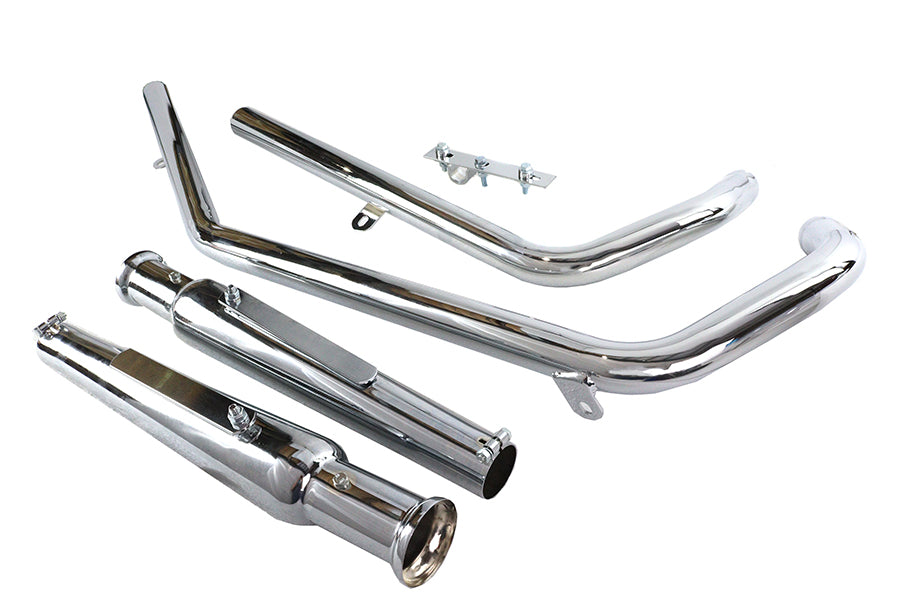 HARLEY XL Upsweep Megaphone Kit starr Passend für XL-Modelle von 1957-1985,