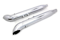 HARLEY M8 Turn Out Endschalldämpfer Set Passend für 2017-UP FLT,