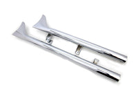 HARLEY Indian Straight Fishtail Set Chrom Passend für Scout Modelle ab 2015,