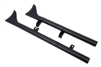 HARLEY Indian Straight Fishtail Set Schwarz passend für Scout Modelle ab 2015,