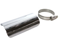 HARLEY 4 Zoll Auspuff Hitzeschild Chrom Passend für 0- Custom, für 1-3/4 Rohre"