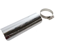 HARLEY 6 Zoll Auspuff Hitzeschild Chrom Passend für 0- Custom, für 1-3/4 Zoll Rohre